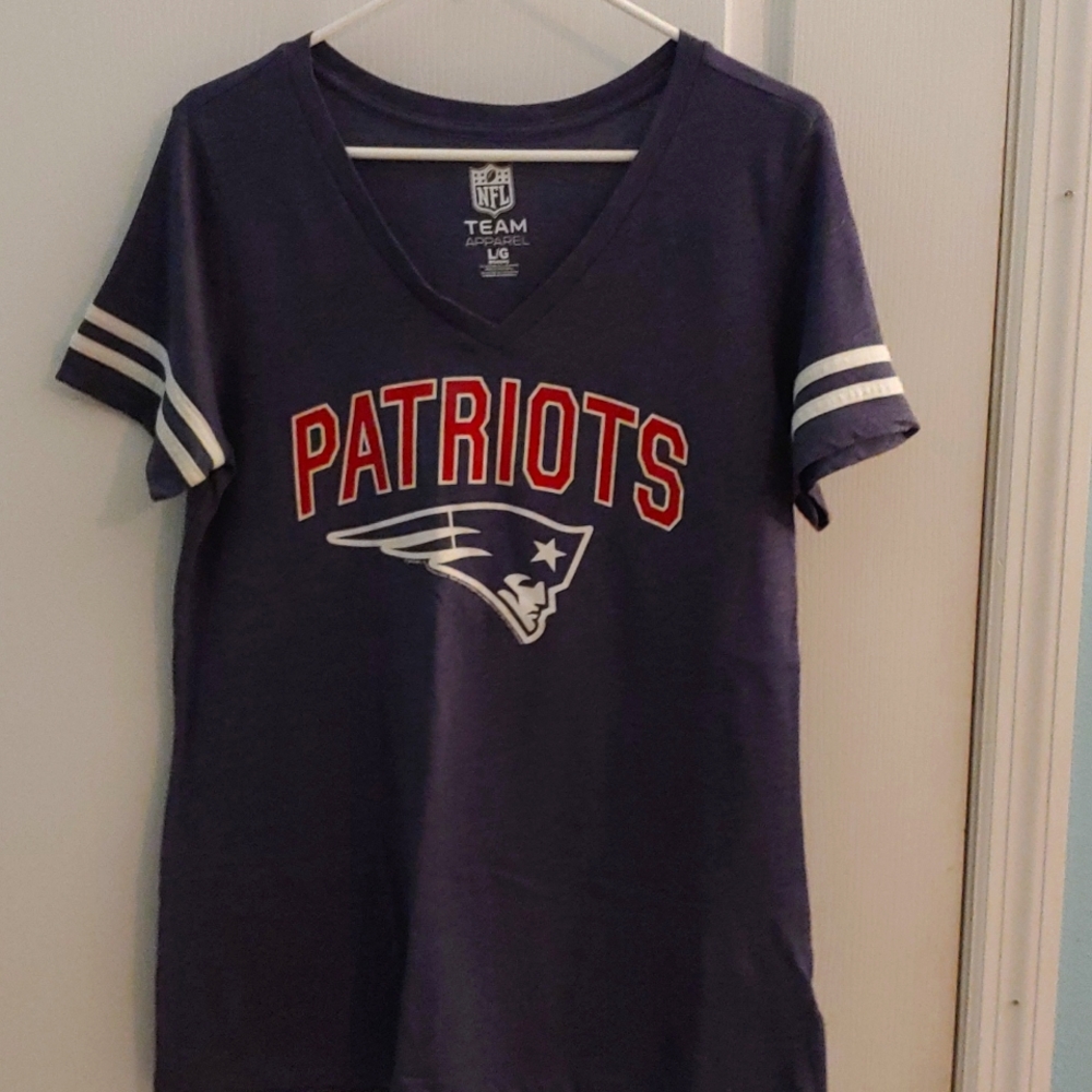 Patriots SS Ladies Shirt, Size L